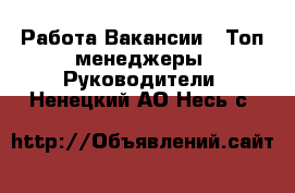 Работа Вакансии - Топ-менеджеры, Руководители. Ненецкий АО,Несь с.